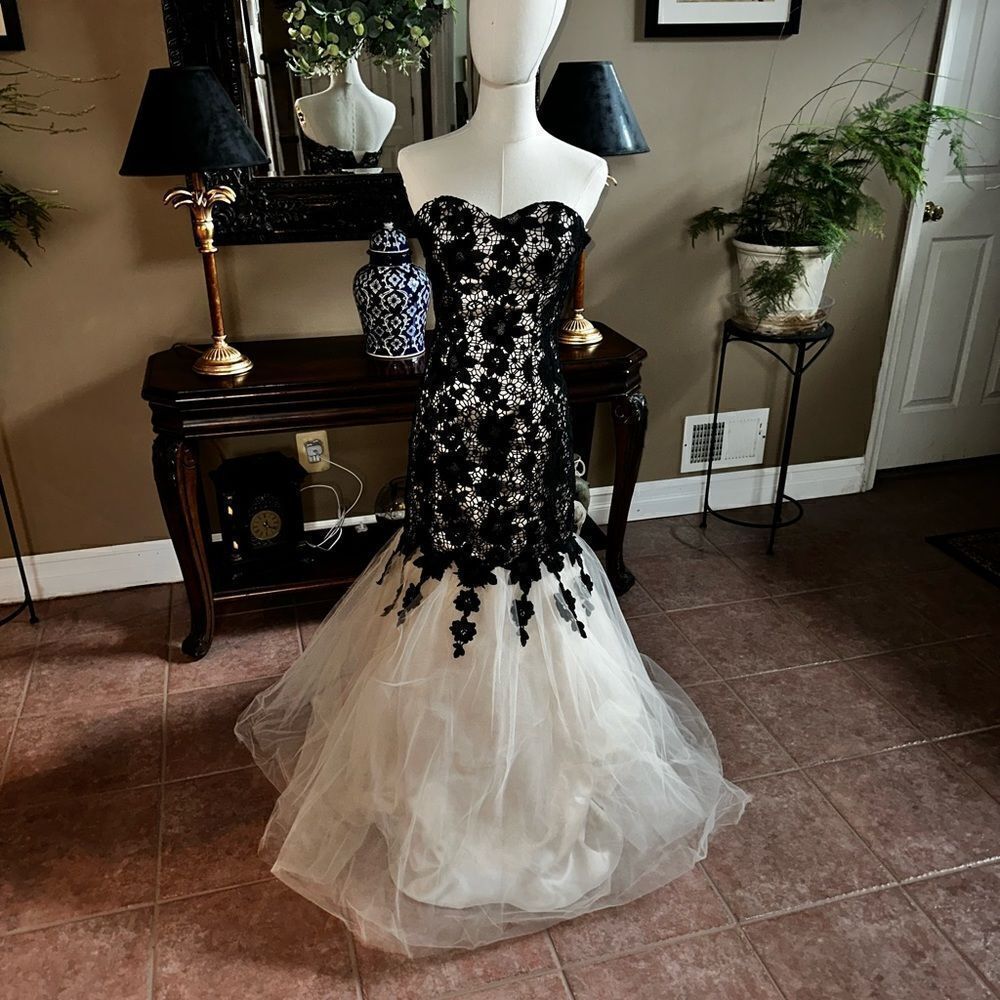 Prom Mermaid lace Dress